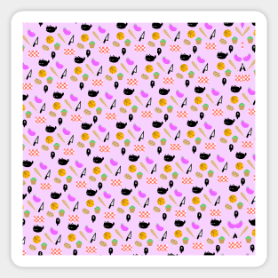 omori pattern Sticker